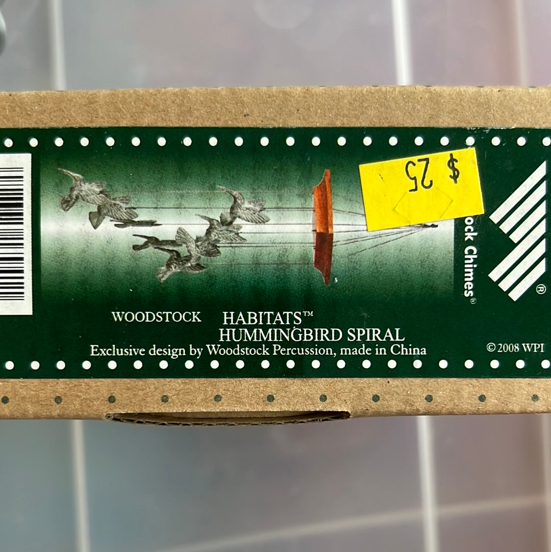 HABITATS HUMMINGBIRD SPIRAL (WOODSTOCK CHIME)